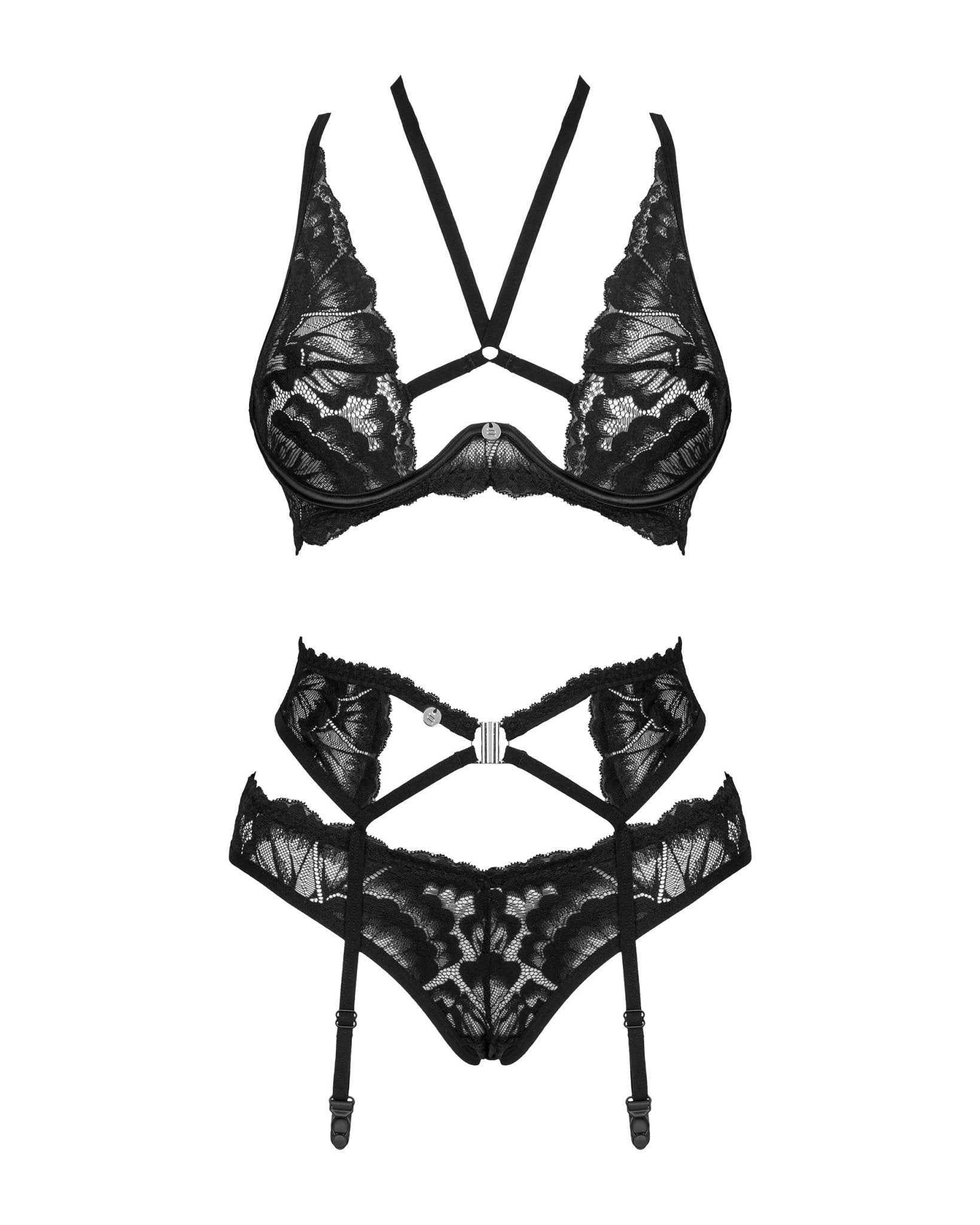 black lace lingerie online