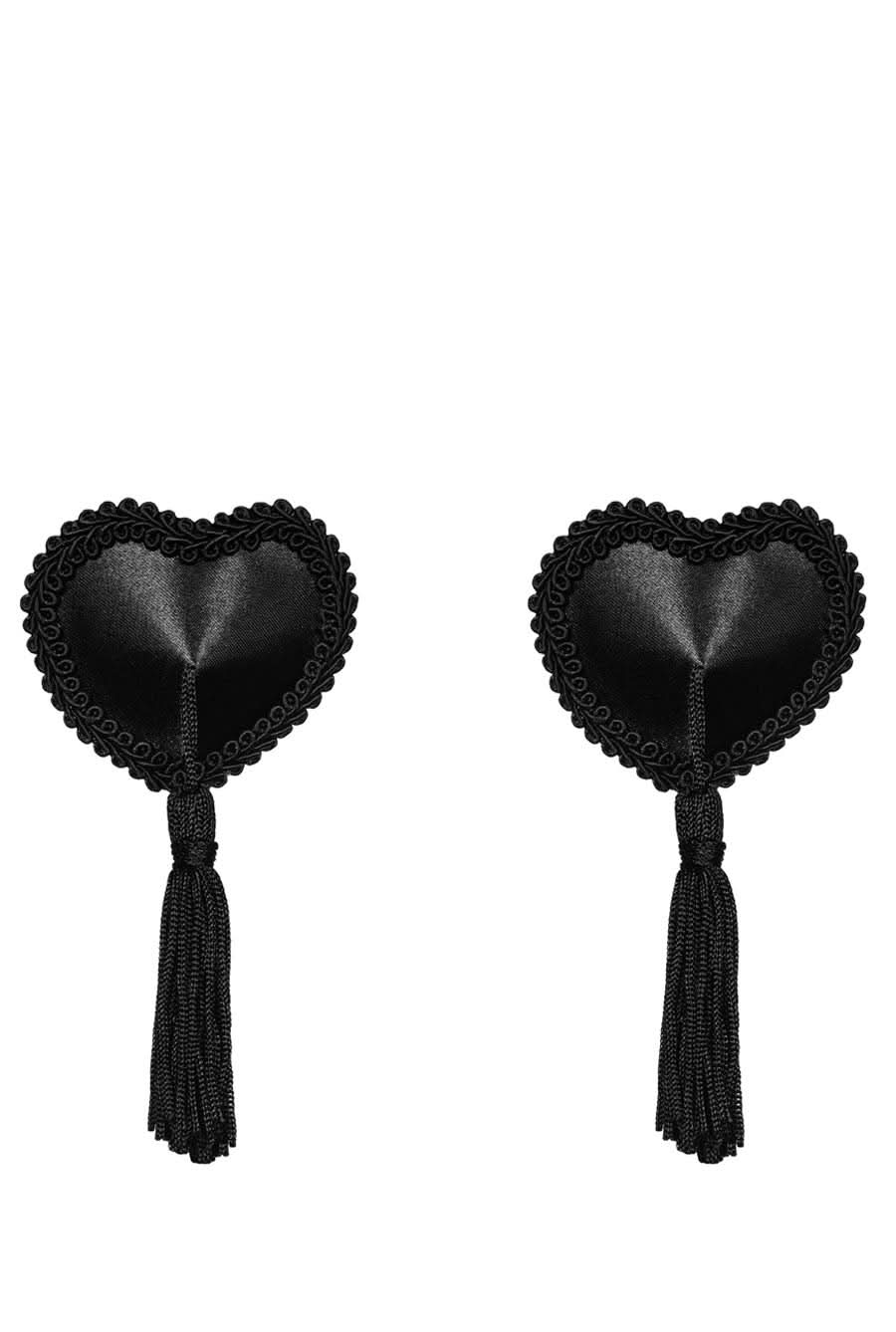 black tassel nipple covers