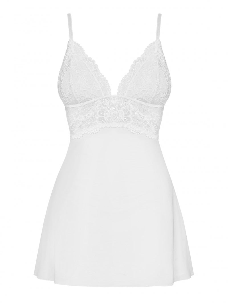 white bridal sleepwear
