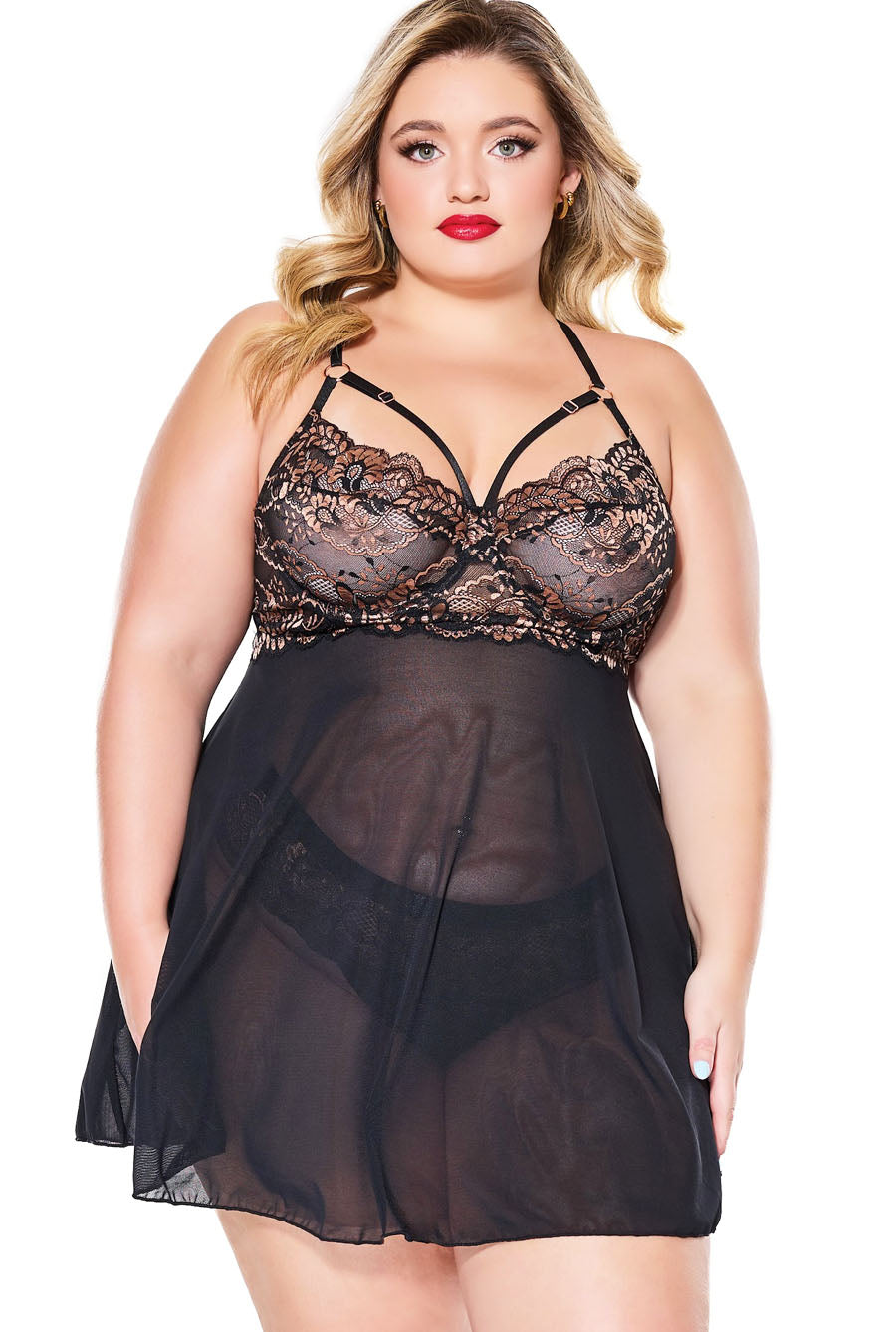 babydoll nightie plus size